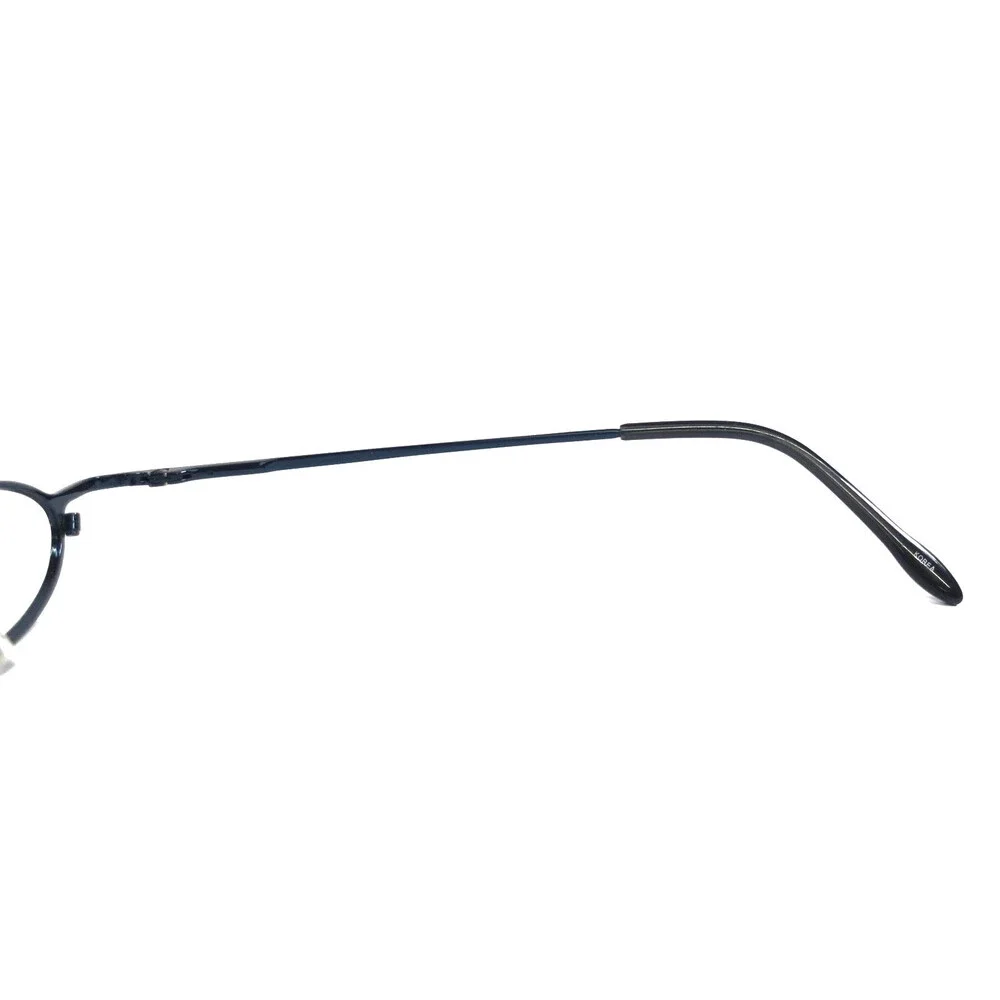 ogi Petite Eyeglasses Frames 9010 COL. 68 Navy Blue Oval Wire Rim 40-22-131